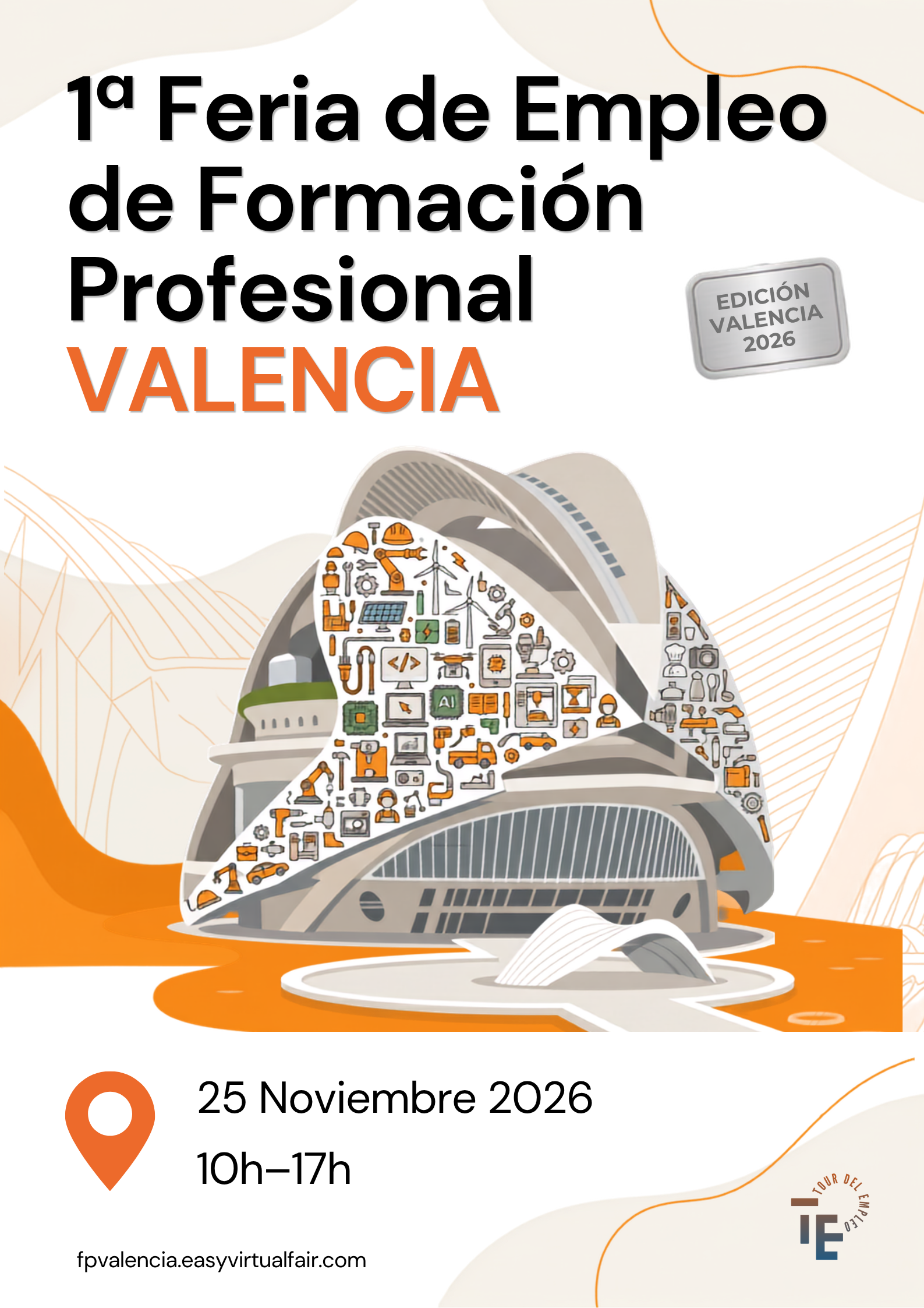 Cartel II Feria de Empleo FP 2026