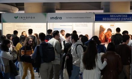 Foro de Empleo UAM — stands